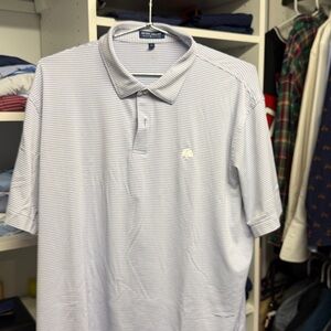 Peter Millar Crown Crafted Golf Polo Size XL John’s Island Club Vero Beach FL